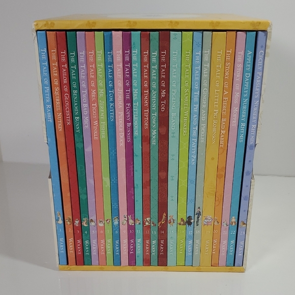 Beatrix Potter Peter Rabbit Library Set 23 Stories - Picture 4 of 16